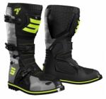Shot Race 2 gyerek motoros csizma camo-fluo sárga