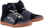 Alpinestars Chrome motorkerékpár csizma fekete-szürke-barna-kék