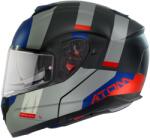 MT Helmets MT Atom SV Gorex C12 felnyitható bukósisak fekete-szürke-kék-piros kiárusítás