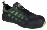 Portwest FT35 - Compositelite Ogwen munkavédelmi cipő S1P - fekete / zöld (FT35BGN38)