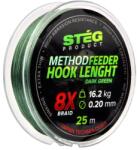 STÉG PRODUCT Stég method feeder fonott előkezsinór 0.14mm 30lb 25m (3259-014) - epeca