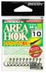 Decoy Area Type III AH-3 Mat Black #8 Barbless egyágú horog 10 db/csg (811436)