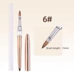  NiiZA műkörmös ecset kolinsky acryl 6-os 15mm