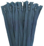  16 cm - es szürke RT0 zárt spirál cipzár 20 db - os csomagban