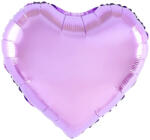 PartyPal Fólia lufi, 45cm, szív, világos lila