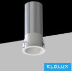 ELDLUX Mini spotlámpa 3w 160lm 4000k D25×57mm kivágás: D20mm fehér (R20-BN)