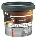 Jub decor acrylcolor falfesték 0, 75 l ezüst