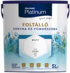 Poli-farbe Platinum foltálló konyha-fürdő festék 5 l fehér
