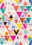 Yazz - Puzzle Triunghiuri distractive - 1 000 piese Puzzle