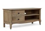 Bizzotto Comoda Tv lemn maro Domitille 115x40x52 cm (0746863) Comoda