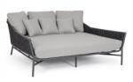 Bizzotto Pat de zi gri Everly 166x153x82 cm (0663552)