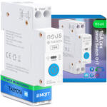 NOUS Siguranta inteligenta Nous D1T, 16A, Tasmota, 1 canal, Monitorizare energie, montare pe sina DIN, ESP32 (D1T)