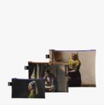 LOQI tasak készlet Johannes Vermeer 3 db - többszínű Univerzális méret