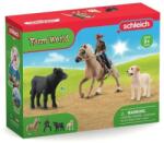 Schleich Schleich, Farm World, Aventuri de cowboy in vestul salbatic, set, 42578 Figurina