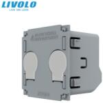 LIVOLO Modul Întrerupător Livolo, dublu cu revenire/reset, generatia noua (VL-FC2B-2G)