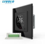 LIVOLO Modul controller Livolo, pentru aer conditionat, fara rama sticla, negru (VL-FCA-2BPS72)