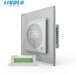 LIVOLO Modul controller Livolo, pentru aer conditionat, fara rama sticla, gri (VL-FCA-2IPS72)