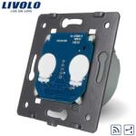 LIVOLO Modul Întrerupător Livolo dublu, cap scară, wireless RF (VL-C702SR)