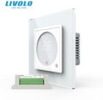 LIVOLO Modul controller Livolo, pentru aer conditionat, fara rama sticla, alb (VL-FCA-2WPS72)