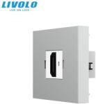 LIVOLO Modul priza Livolo, HDMI 2M, gri (VL-FCHD-2IP)