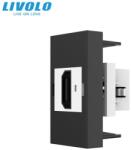 LIVOLO Modul priza Livolo, HDMI 1M, negru (VL-FCHD-1BP)