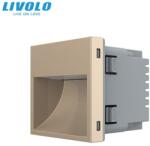 LIVOLO Modul lampa de orientare scara, auriu (VL-FCL1-2AP)