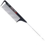 Chrom Well Professional Fésű Carbon Stil Fémvégű (CFC-70939) (PFS0110)