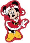 Carbotex Disney Minnie Jolly karácsonyi 3D formapárna, díszpárna 35 cm Velúr (FML350095)