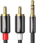 UGREEN Cablu Audio UGREEN AV116 Jack 3.5mm la 2x RCA Negru (10590)