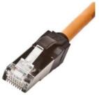 Nexans Cablu patch s/ftp nexans cat6a, cupru, 0.5m, portocaliu, awg26, n10g. p1b005ok (N10G.P1B005OK)