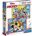 Clementoni Disney - Mickey Laughing 2x20 db-os (24791)