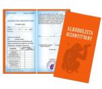 Nevesajándék Alkoholista bizonyítvány