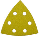 Milwaukee Tépőzáras delta csiszolólap HP 93 x 93 mm / P60 6 lyukas (10 db) (4932492276)