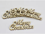  Merry Christmas felirat 10 cm 4 db