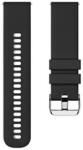 Gigapack Univerzális szilikon pótszíj 22mm, fekete (GP-153614) (GP-153614)