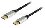 Equip Kábel - 119261 (Premium, DisplayPort1.4 kábel, 8K/60Hz, apa/apa, fekete, 1m) (EQUIP_119261) (EQUIP_119261)