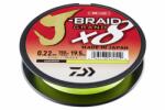 Daiwa Fir Daiwa J-Braid Grand X8 0.22mm 19.5kg 135m Chartreuse (D.12797.022)