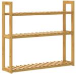 CASARIA Fali bambusz polc - 54x60x15 cm (107932)