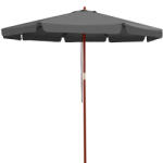 Kingsleeve Kerti napernyő Ø 330 cm - antracit (108782)