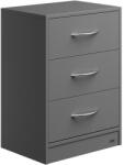 Casaria® Eloise éjjeliszekrény 54x39x28cm - antracit (109456)