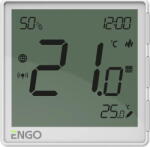 ENGO Termostat Inteligent T9EONEBATW, 2.4 GHz, Alb (T9EONEBATW)