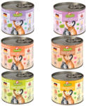 GranataPet 6x200g GranataPet DeliCatessen nedves macskatáp próbacsomag- Mix III (hal nélkül) (3 fajtával)