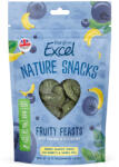  Burgess 60g Burgess Excel Nature Snacks Fruity Feasts kisállatsnack nyulaknak, tengerimalacoknak