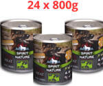 Spirit of Nature Dog konzerv Bárányhússal és nyúlhússal 24x800gr