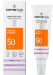 Sophieskin Crema pentru ten sensibil si atopic cu SPF 50 Calm & Protect, 50 ml, Sophieskin