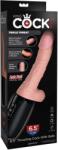 Pipedream 6.5" Thrusting Cock with Balls - Triple Threat Light