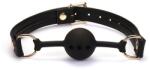  Black Organosilicon Ball Gag
