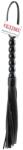 Pipedream Beaded Cat-o-Nine Tails Black