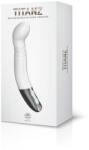 NMC Titanz 8" Silicone Rechargeable Vibrator In Ivory White
