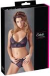 Cottelli Collection - Virágos, csipke melltartó szett (lila) (22122691021) - shop